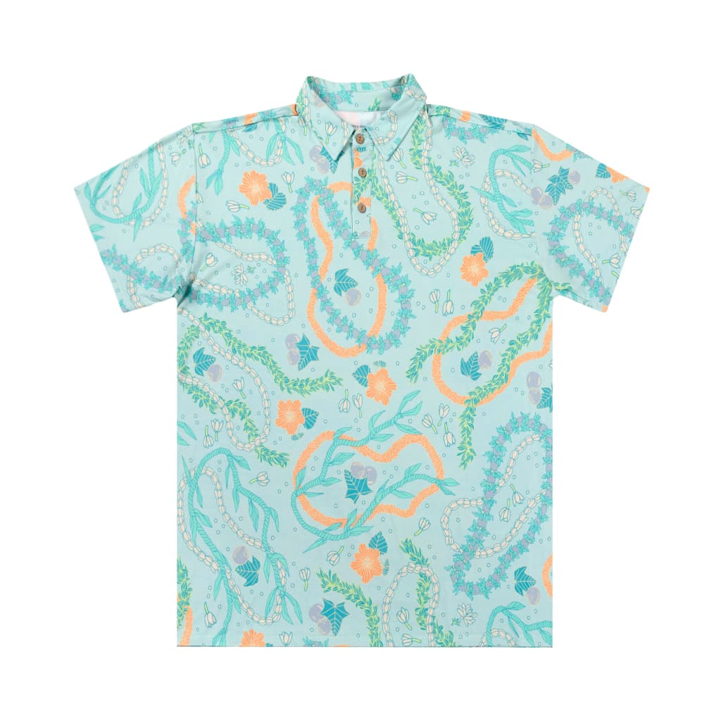 Lei Stand Men's Polo Shirt