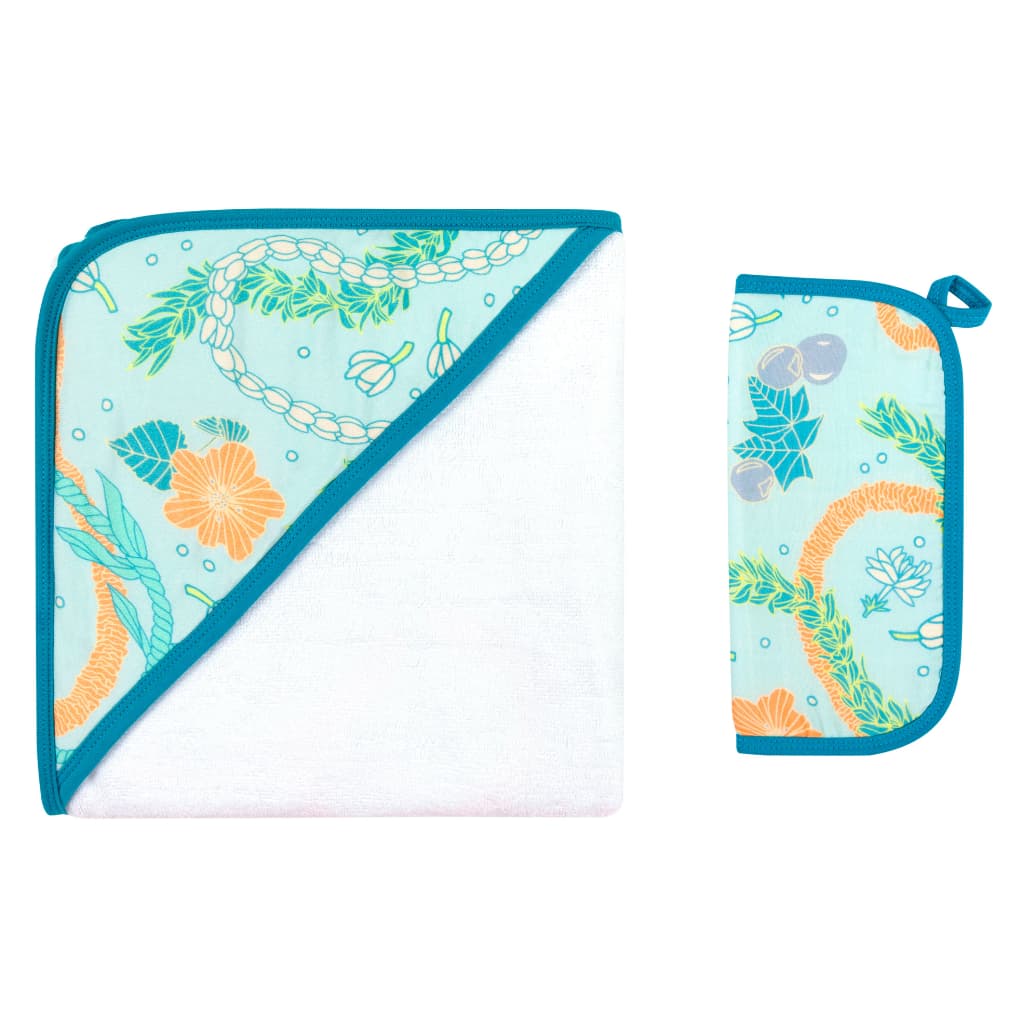 Lei Stand Hooded Towel Set