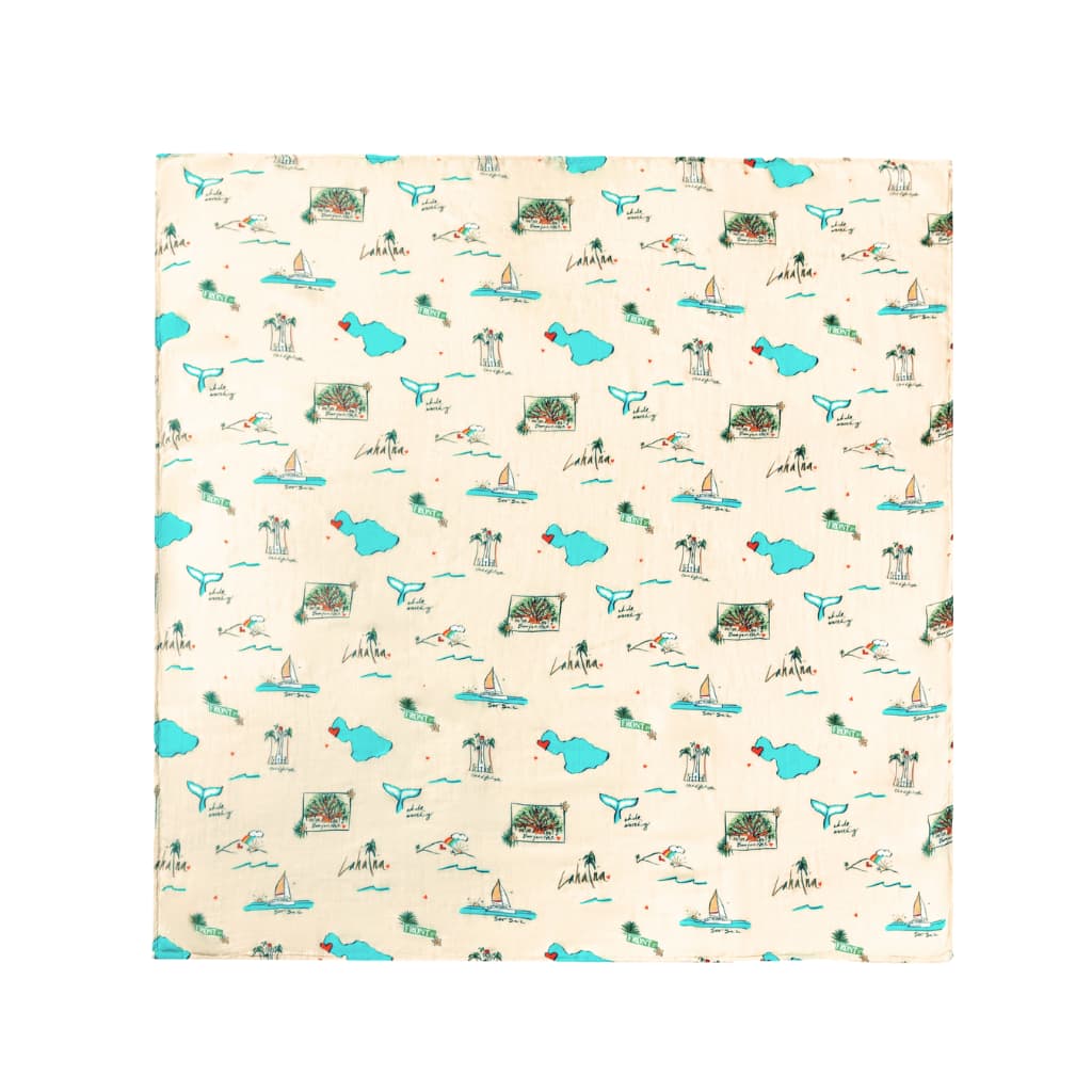 Maui Strong Muslin Swaddle Blanket