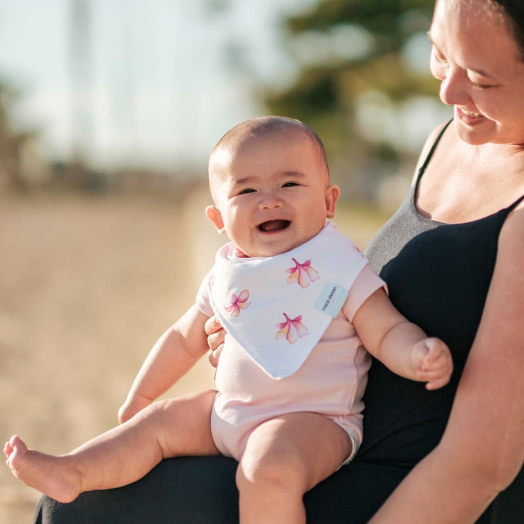Plumeria Bib