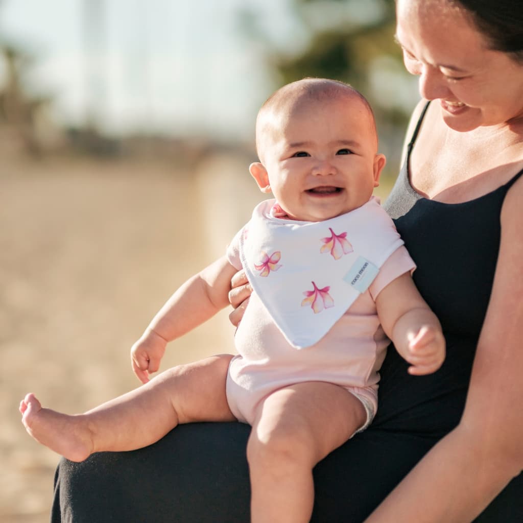 Plumeria Bib