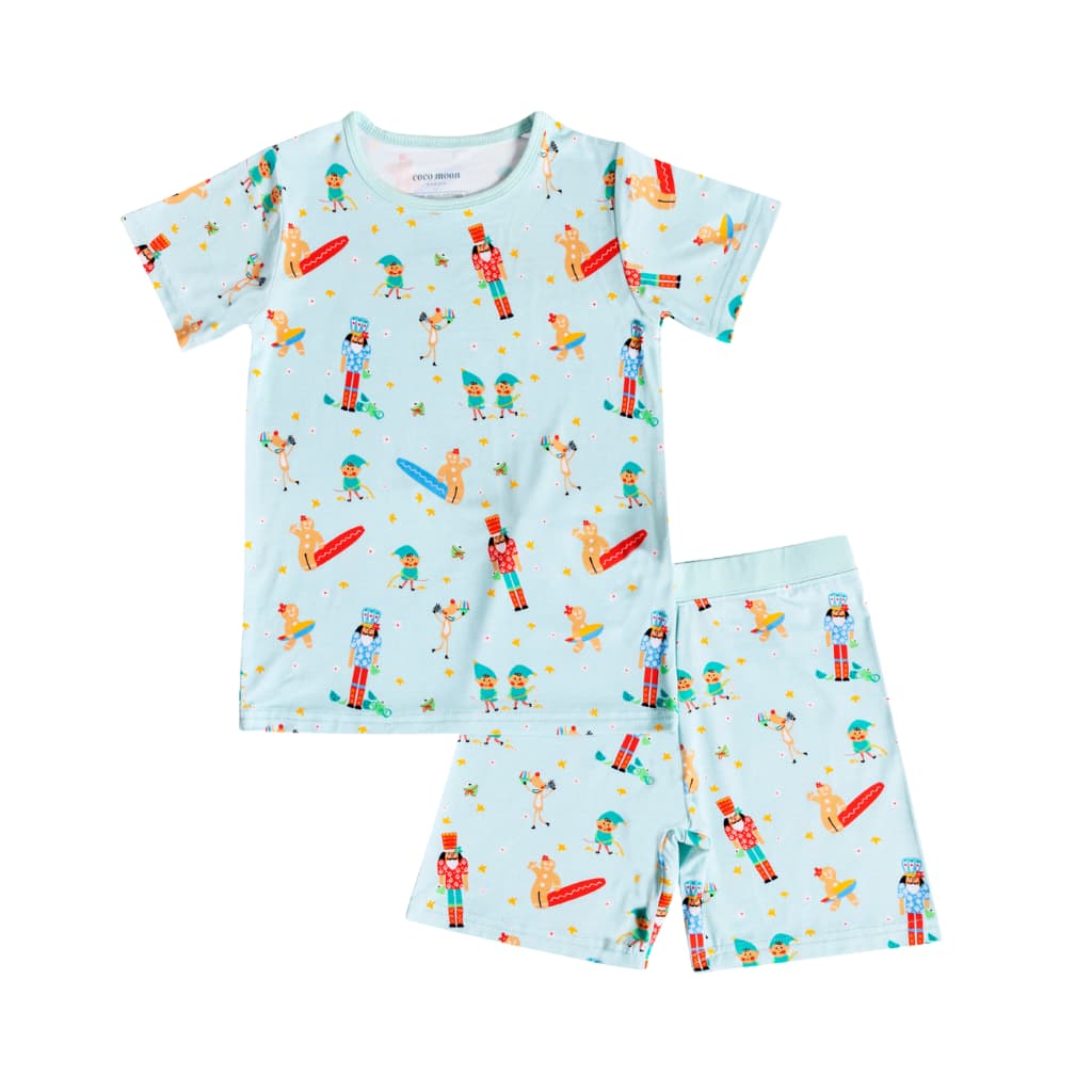 Tropical Express Short Bamboo Pajamas