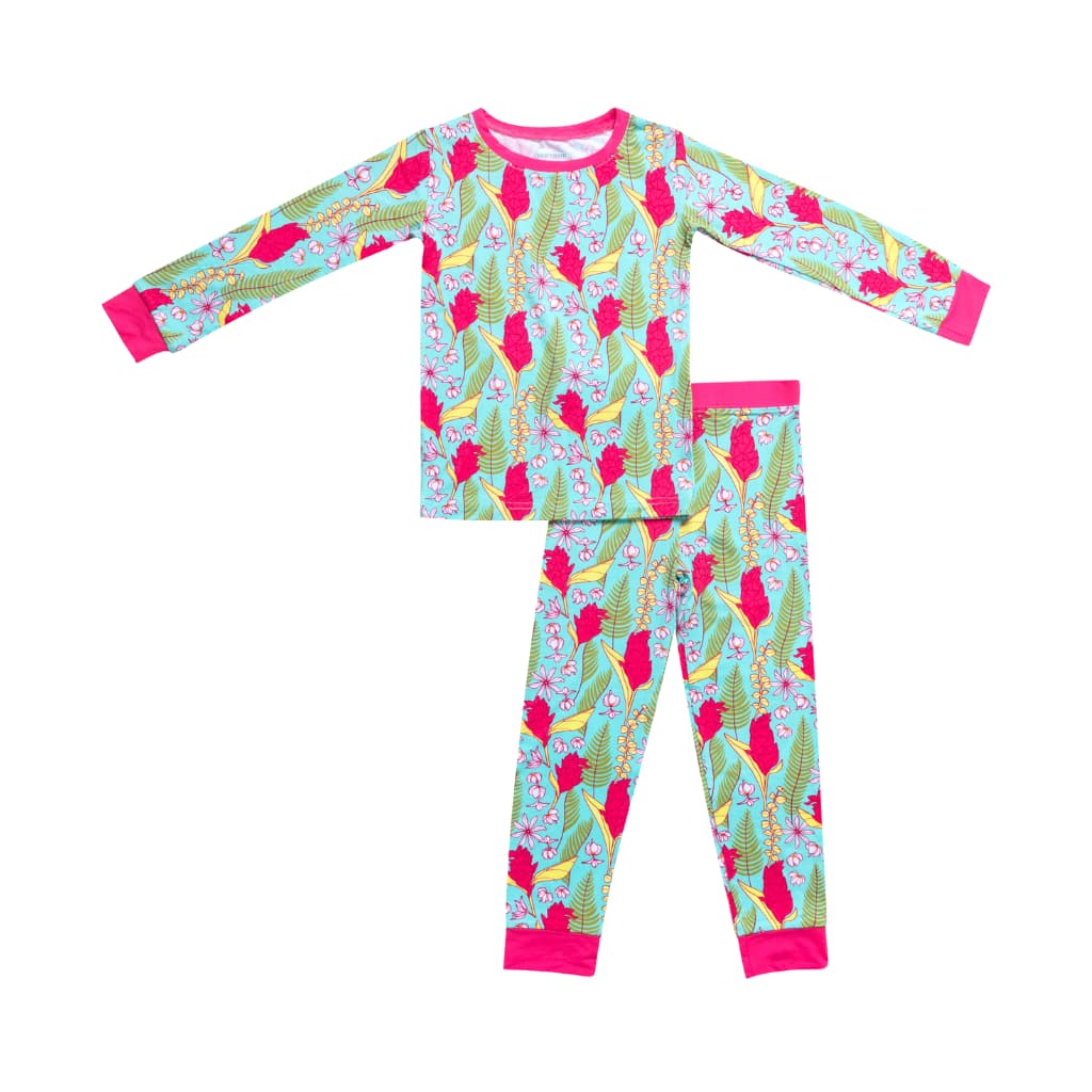 Tūtū's Garden Long Bamboo Pajamas