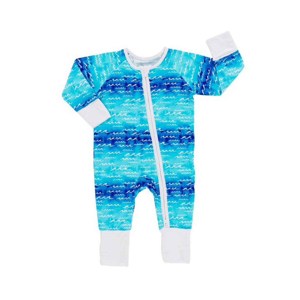 Nalu Baby Coverall - Coco Moon Hawaii - Sizes 0 to 24 Months