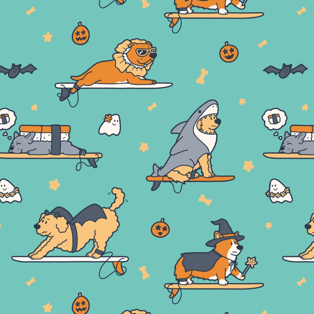 HOWL-oween Short Bamboo Pajamas