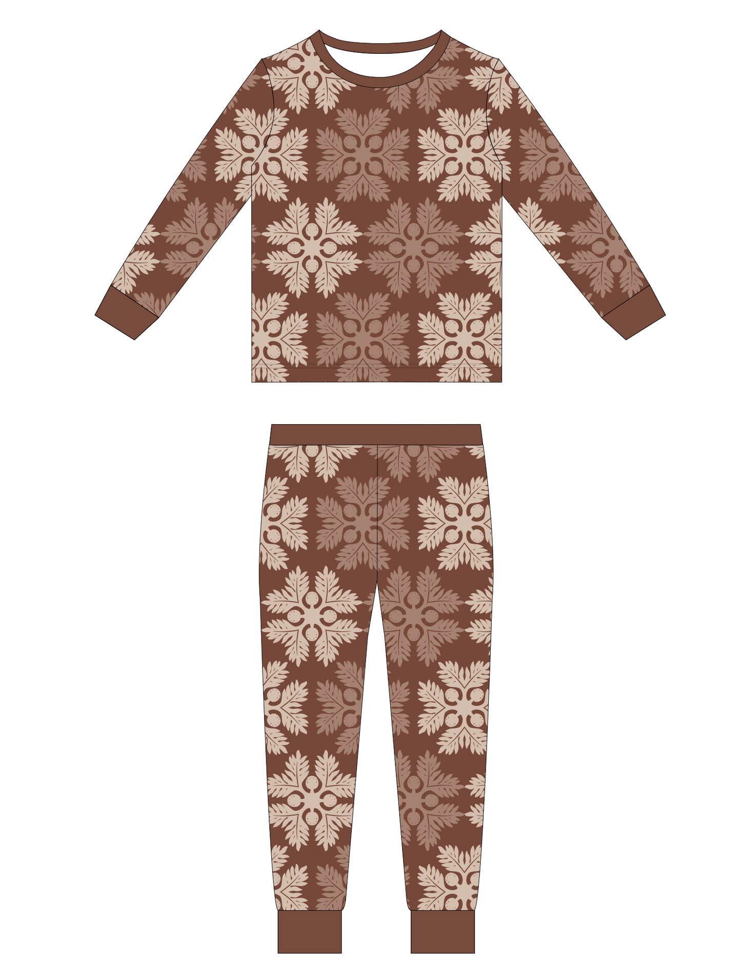 ʻUlu Spice Long Bamboo Pajamas
