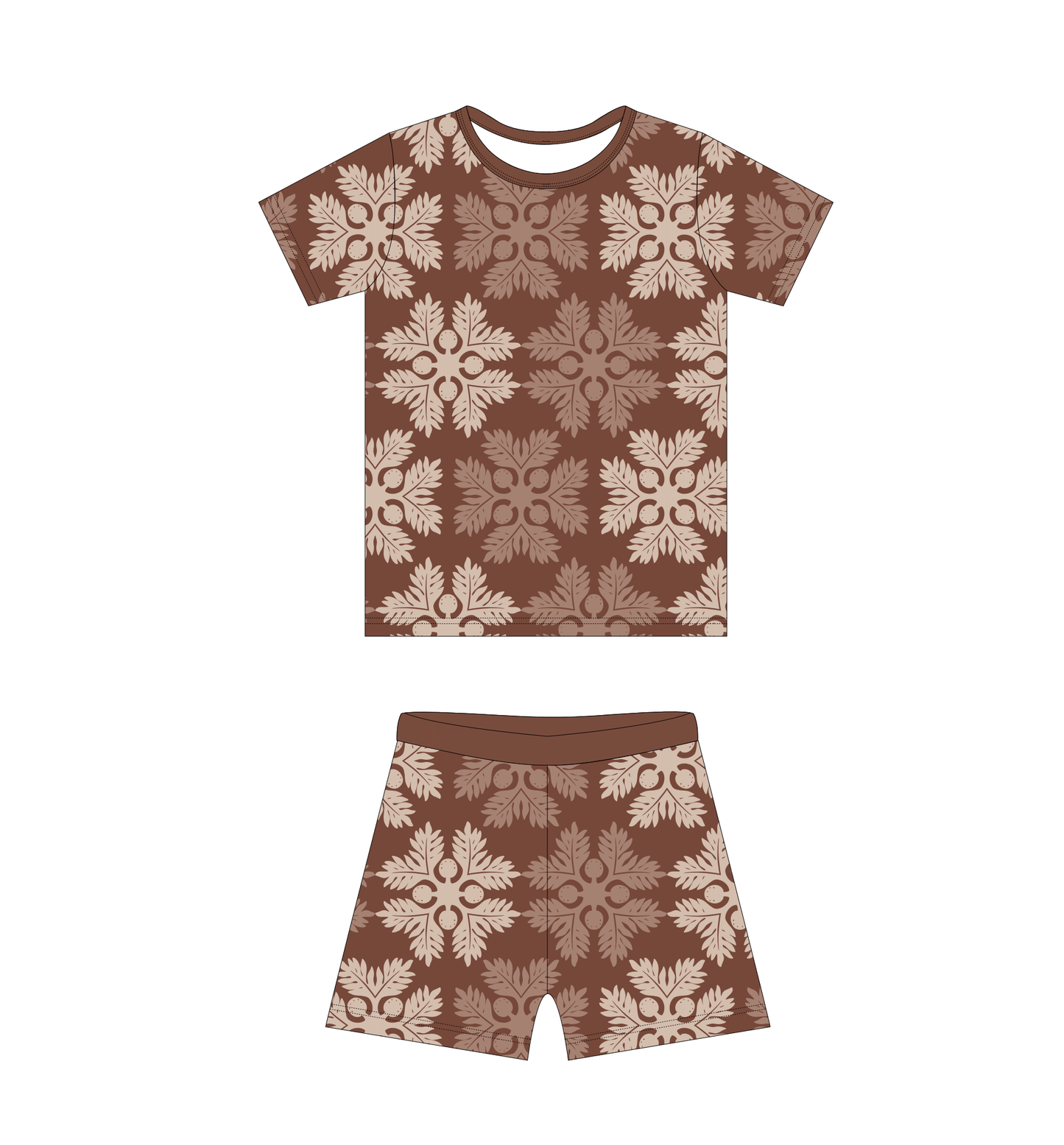ʻUlu Spice Short Bamboo Pajamas