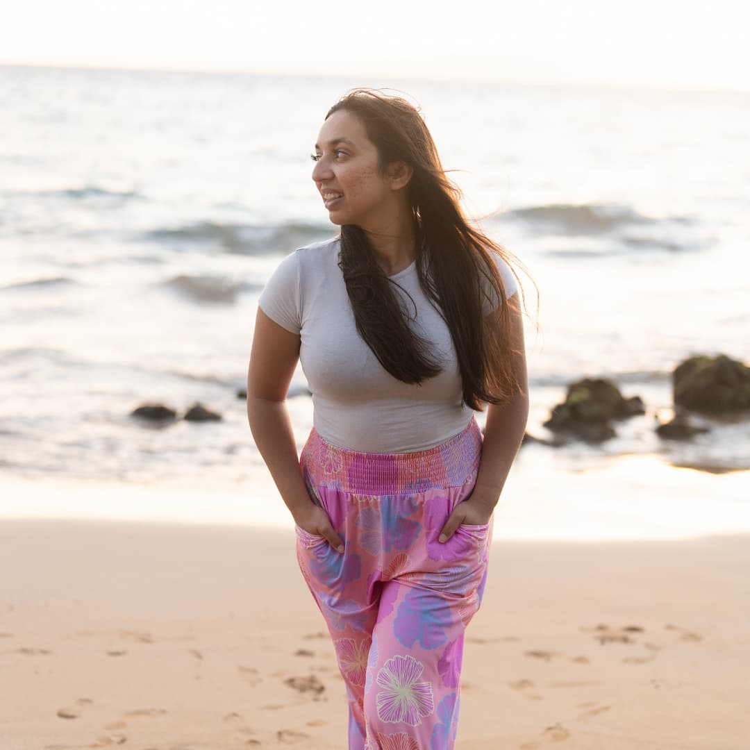 Seaflower Women's Bamboo Wide-Leg Pants