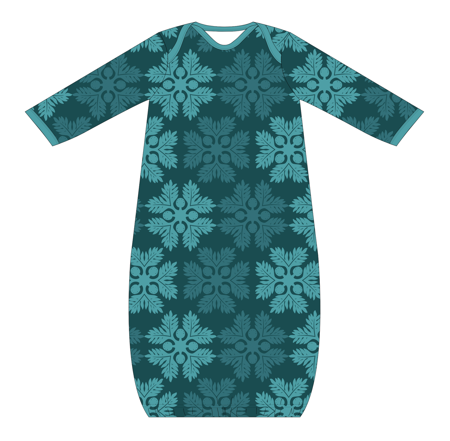 ʻUlu Grove Bamboo Layette Gown