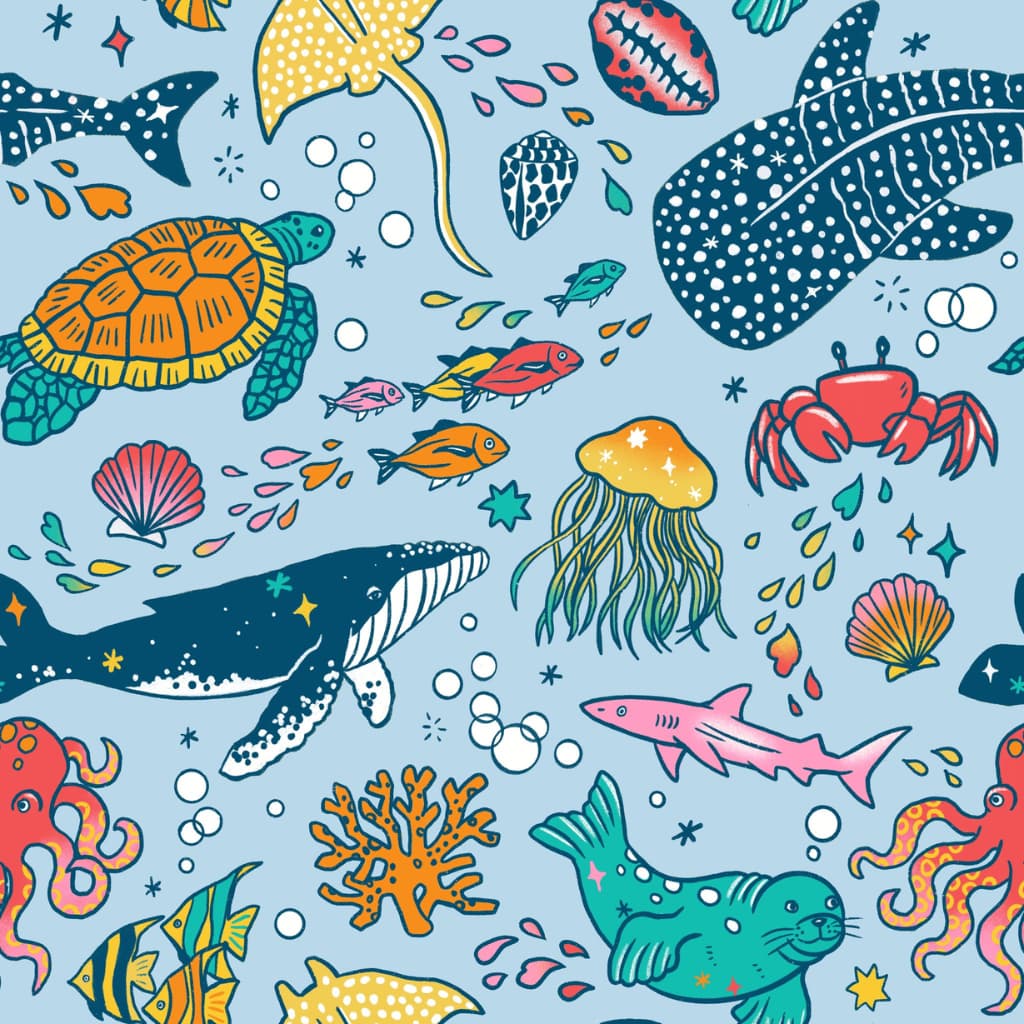 Big Blue World Security Blanket