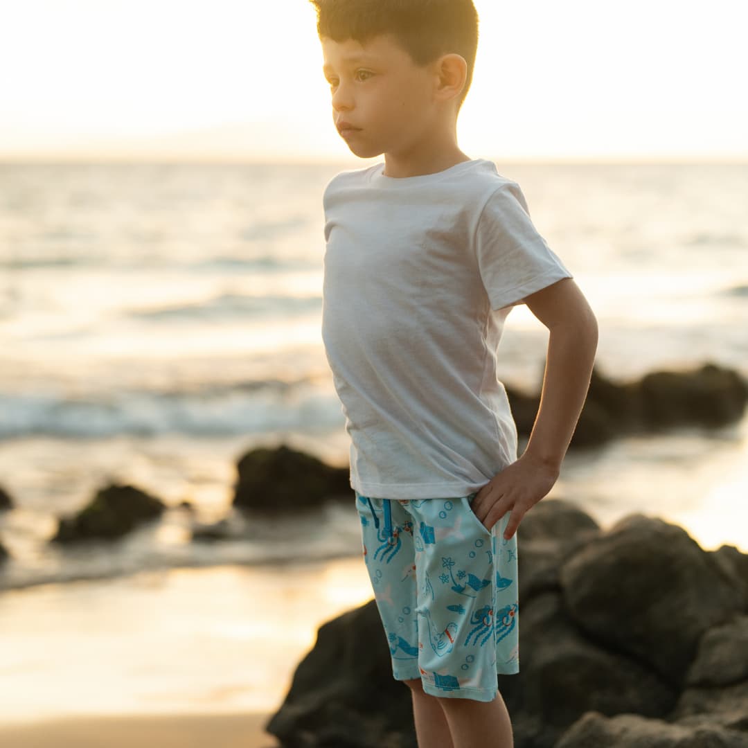 Reef Rascals Bamboo Drawstring Shorts