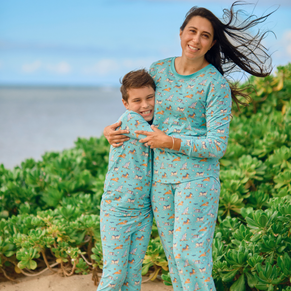 HOWL-oween Women's Long Bamboo Pajamas