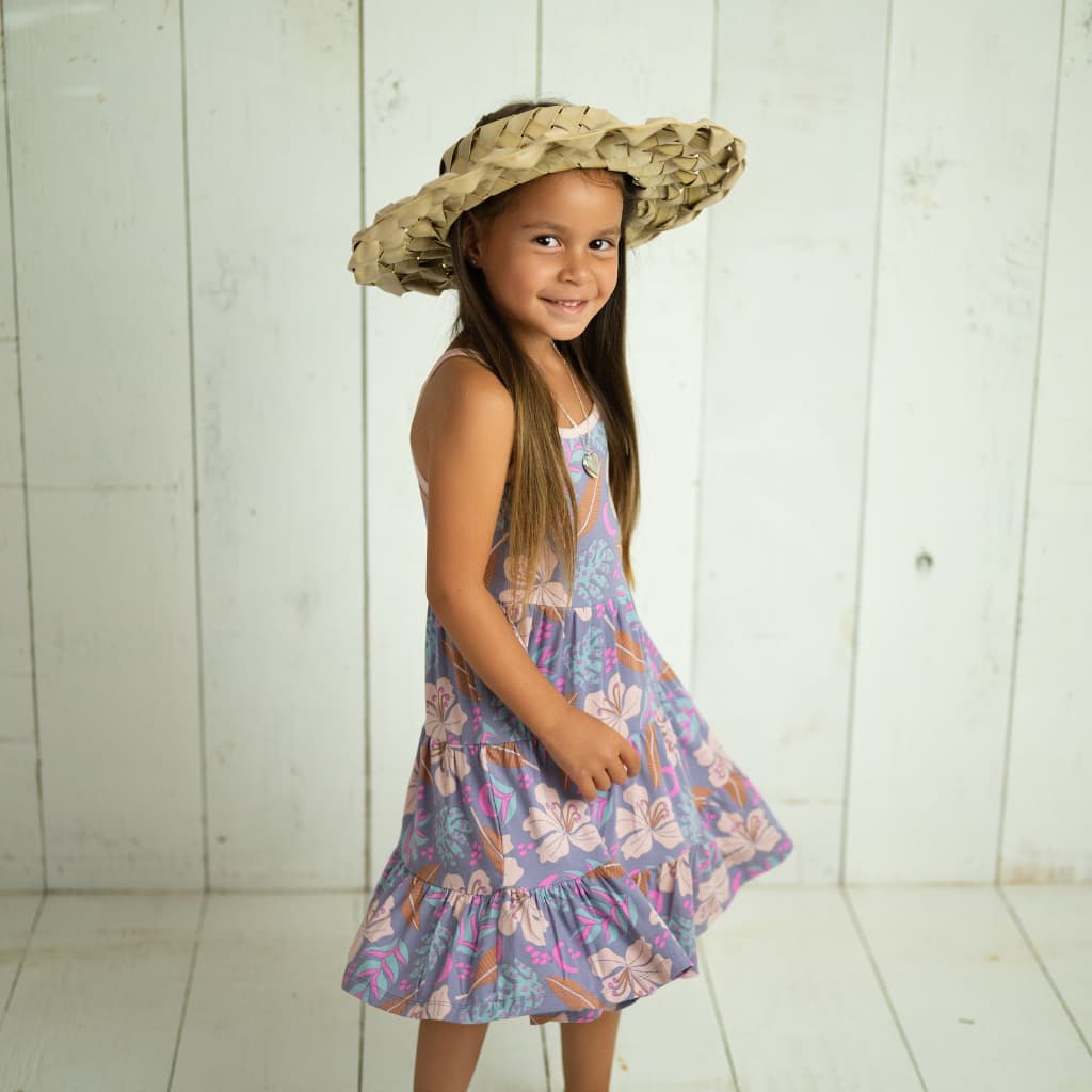 Luna's Jungle Bamboo Ruffle Tier Dress