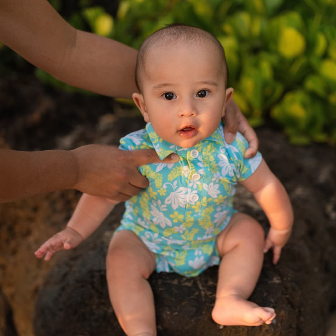 Naupaka Coast Polo Bamboo Romper