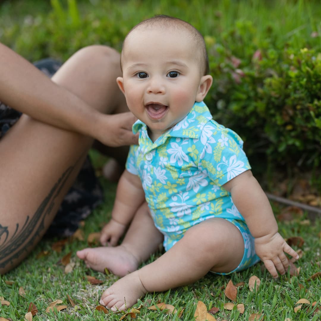Naupaka Coast Polo Bamboo Romper