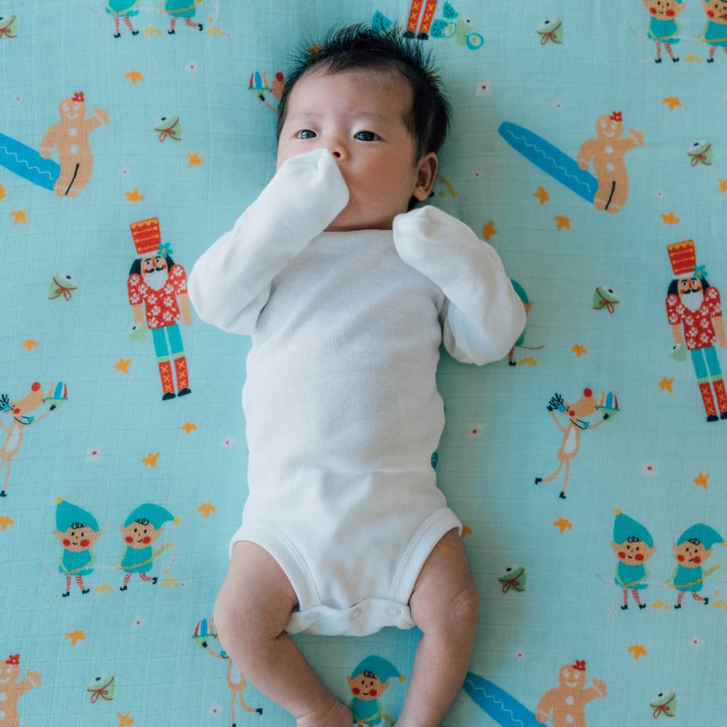 Tropical Express Muslin Swaddle Blanket