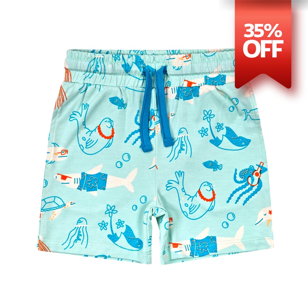 Reef Rascals Bamboo Drawstring Shorts