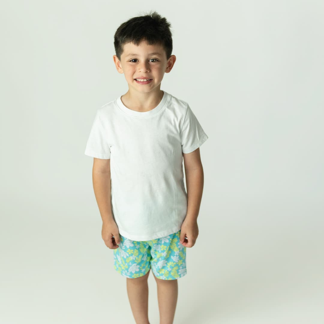 Naupaka Coast Bamboo Boy Shorts