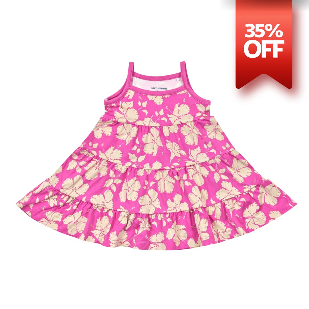 Salina Bamboo Ruffle Tier Dress