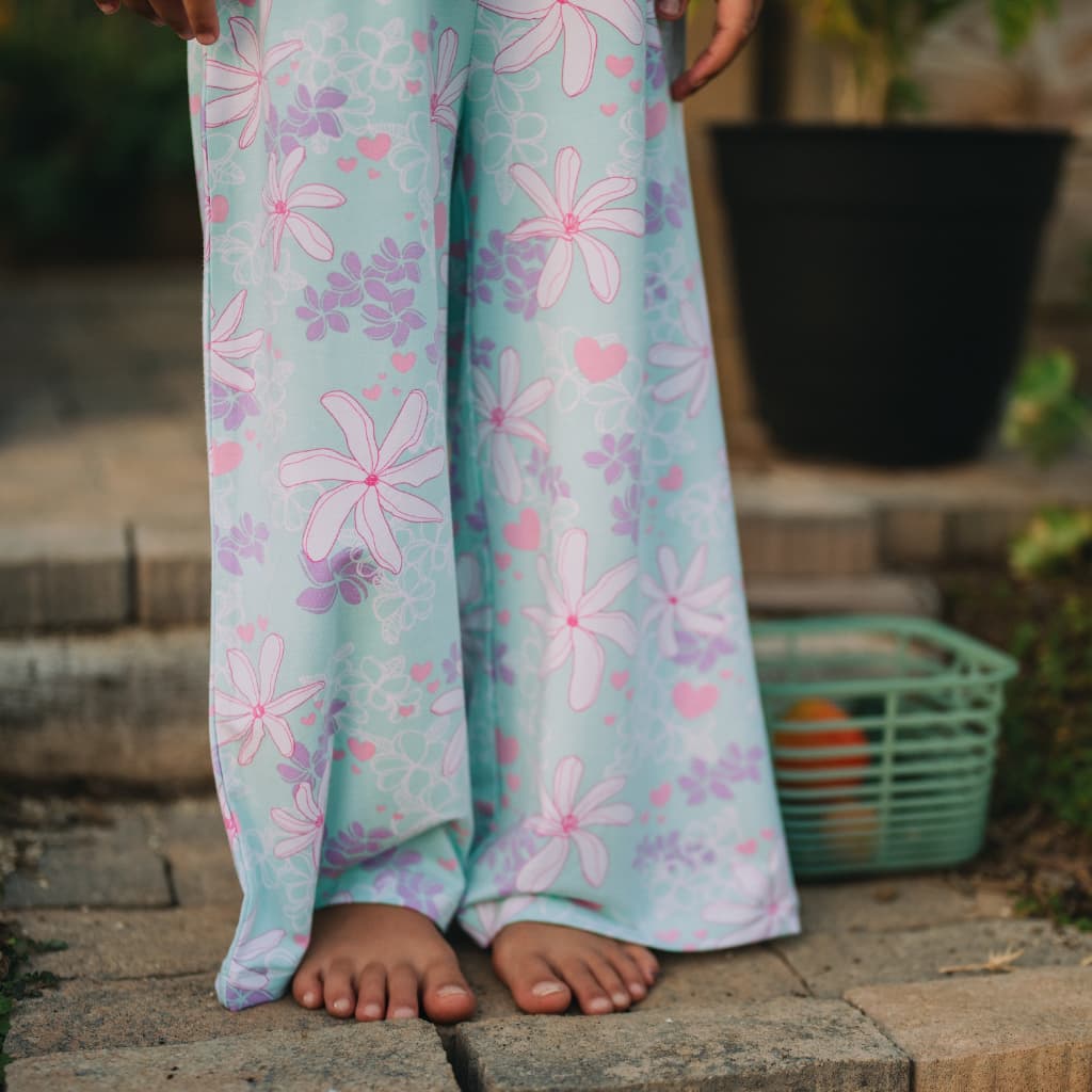 Tiare Blooms Bamboo Jumpsuit