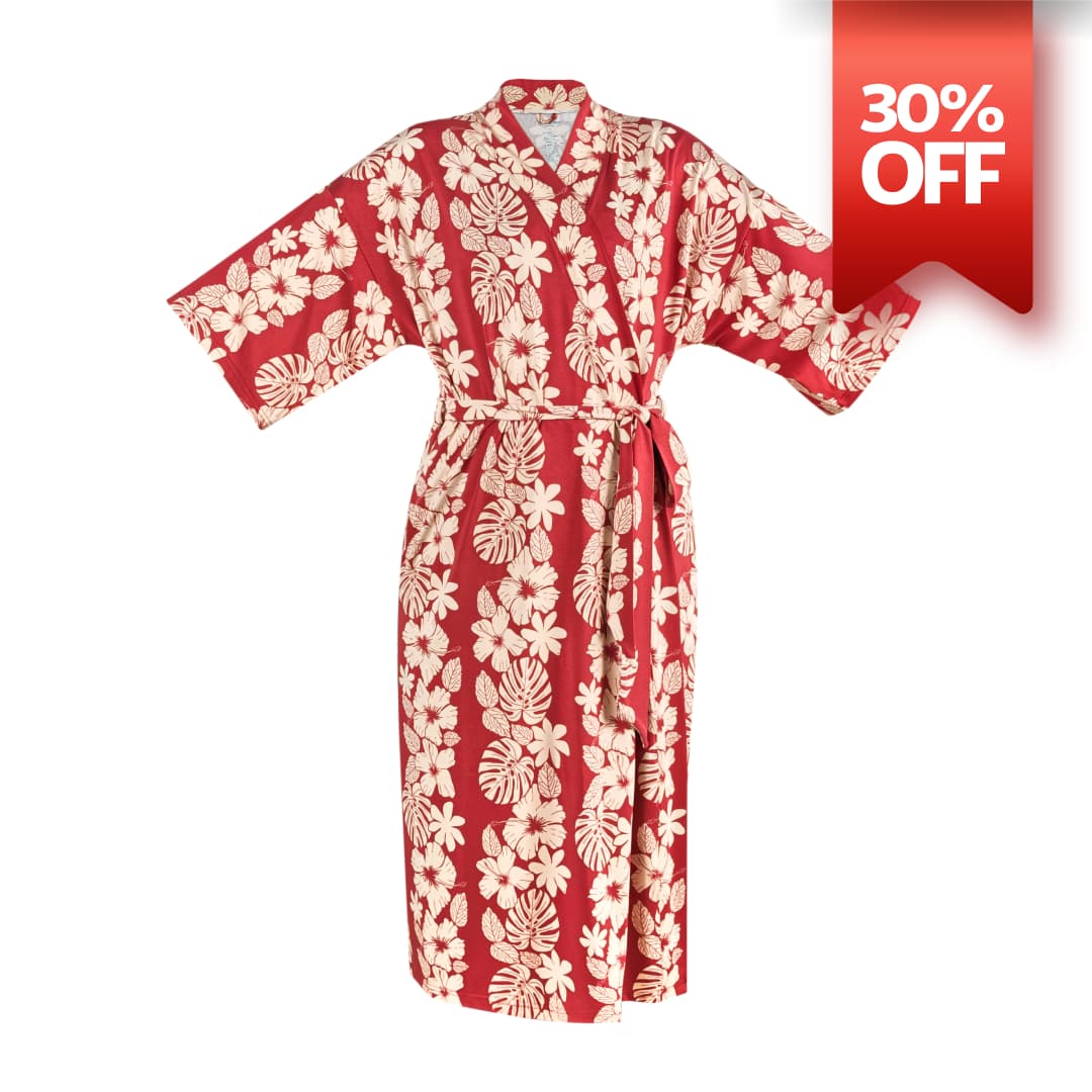 Vintage Aloha Bamboo Mama Robe