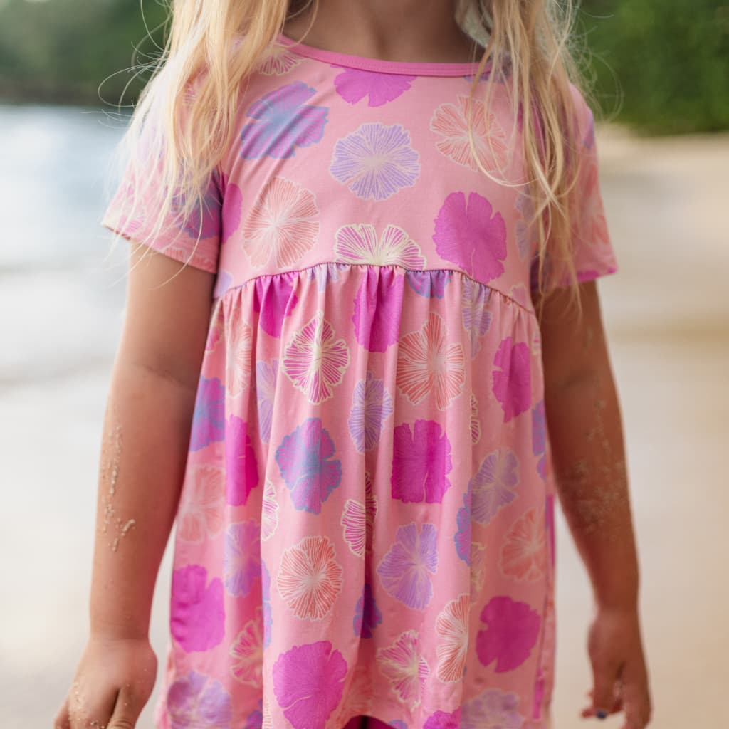 Seaflower Short Sleeve Top and Short Set