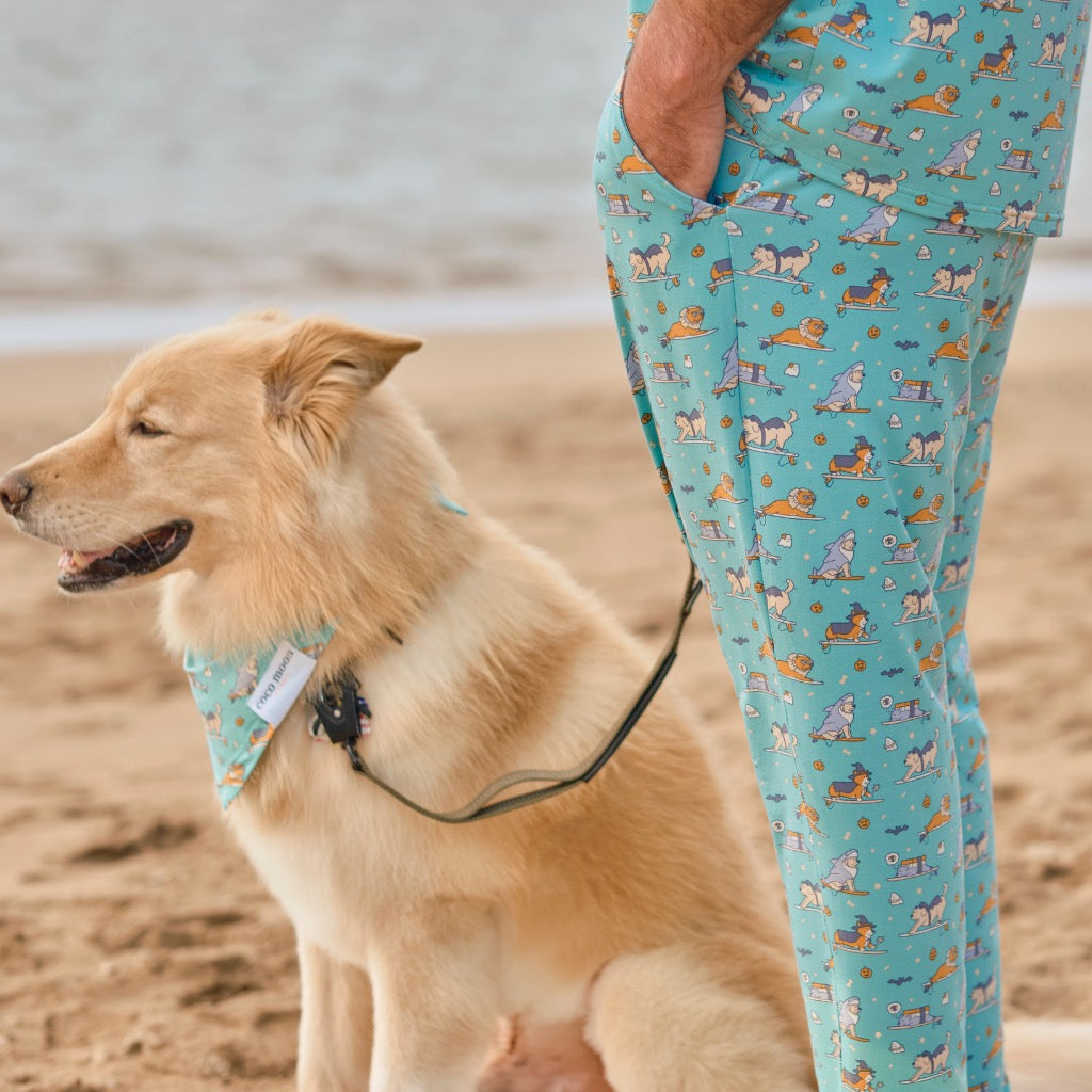 HOWL-oween Men's Bamboo Pajamas