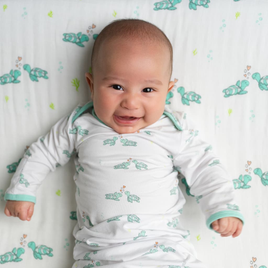 Honu Honi Bamboo Layette Gown