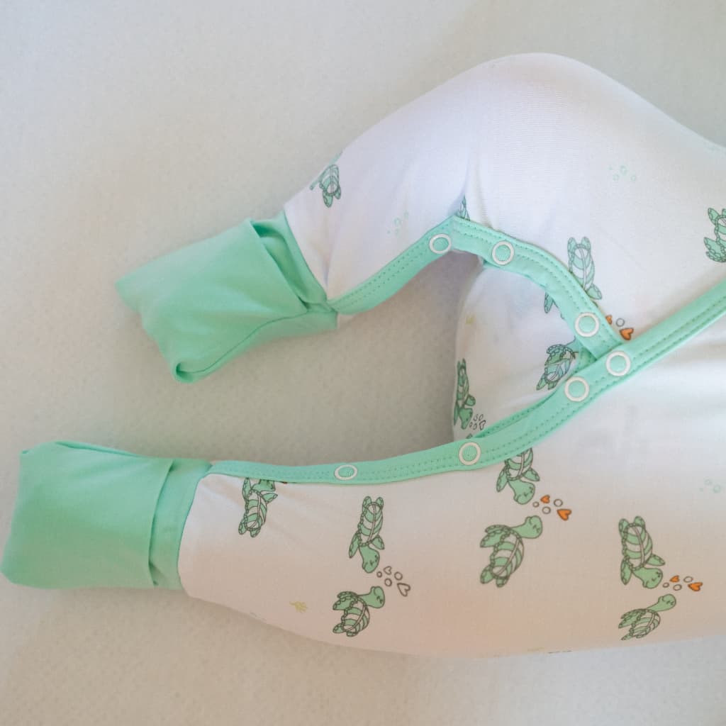 Honu Honi Bamboo Newborn Coverall