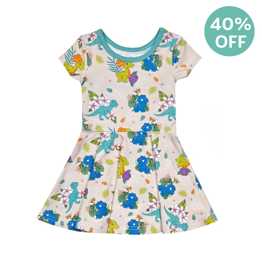 Aloha Before Time Bamboo T-Shirt Dress