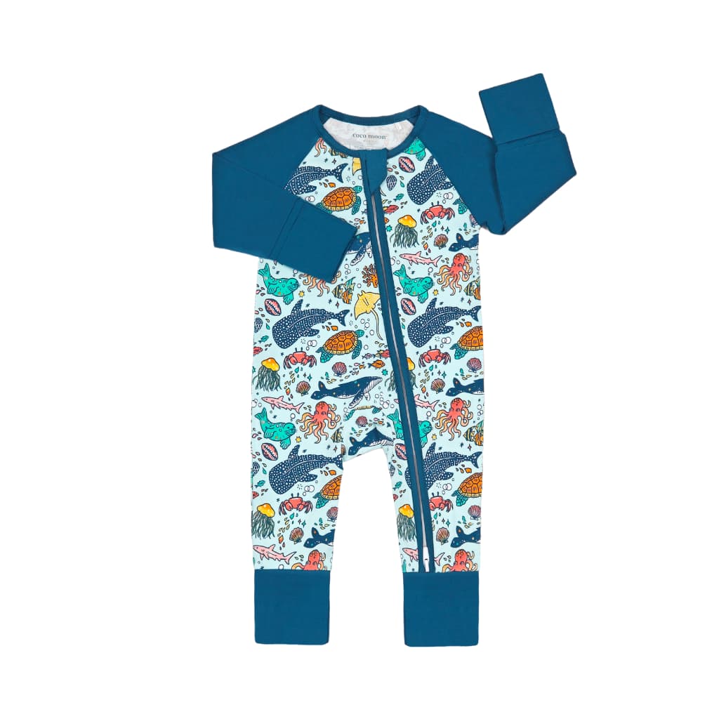 Big Blue World Bamboo Coverall
