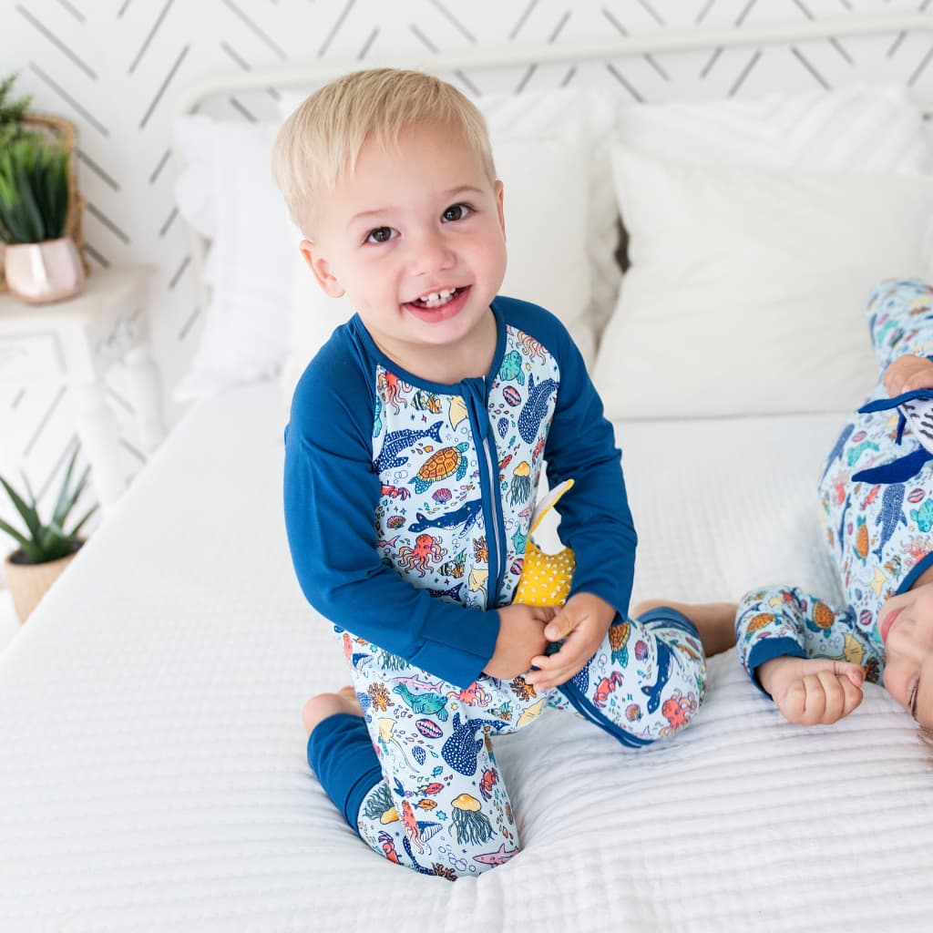 Big Blue World Bamboo Coverall