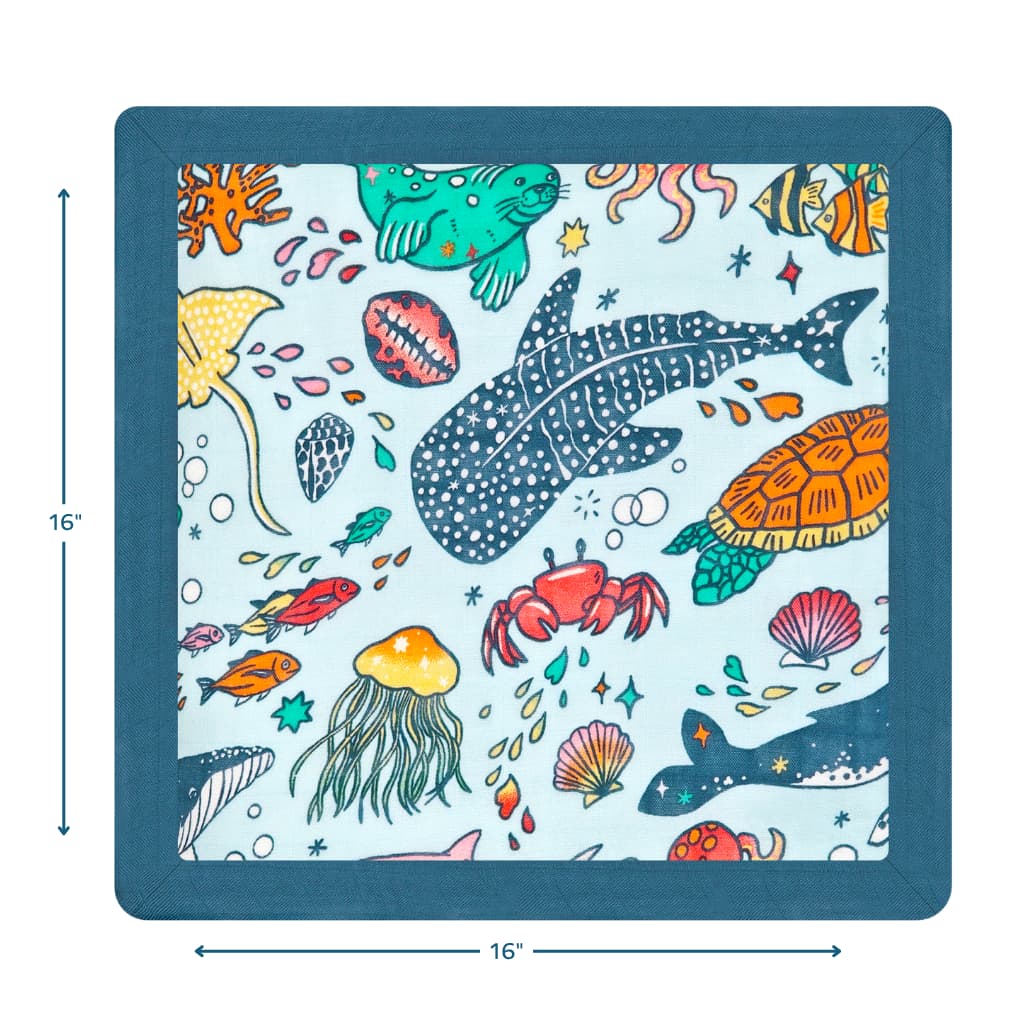 Big Blue World Security Blanket