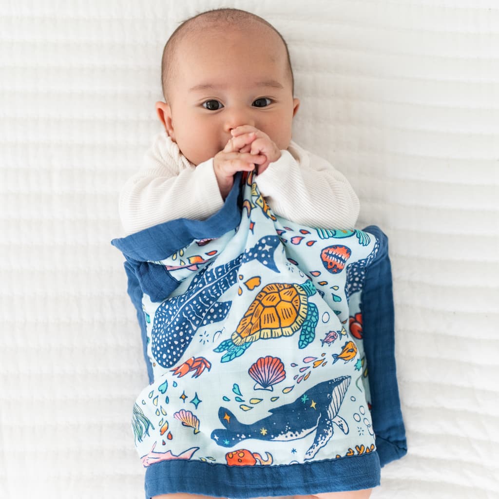 Big Blue World Security Blanket