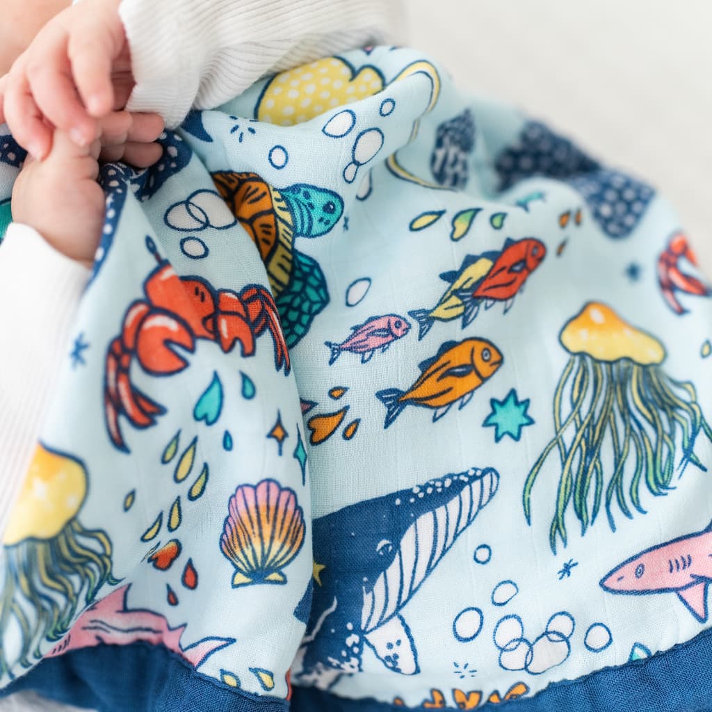 Big Blue World Security Blanket