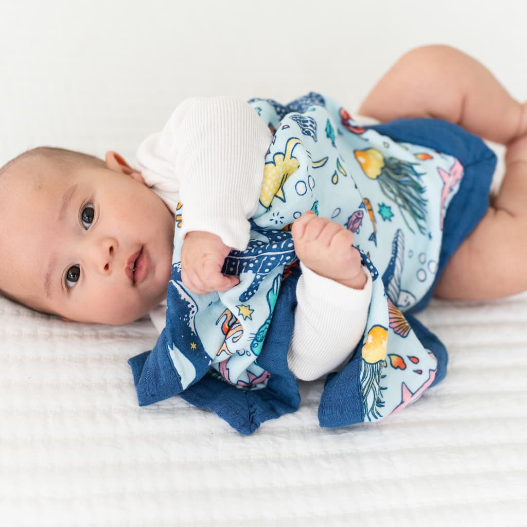 Big Blue World Security Blanket