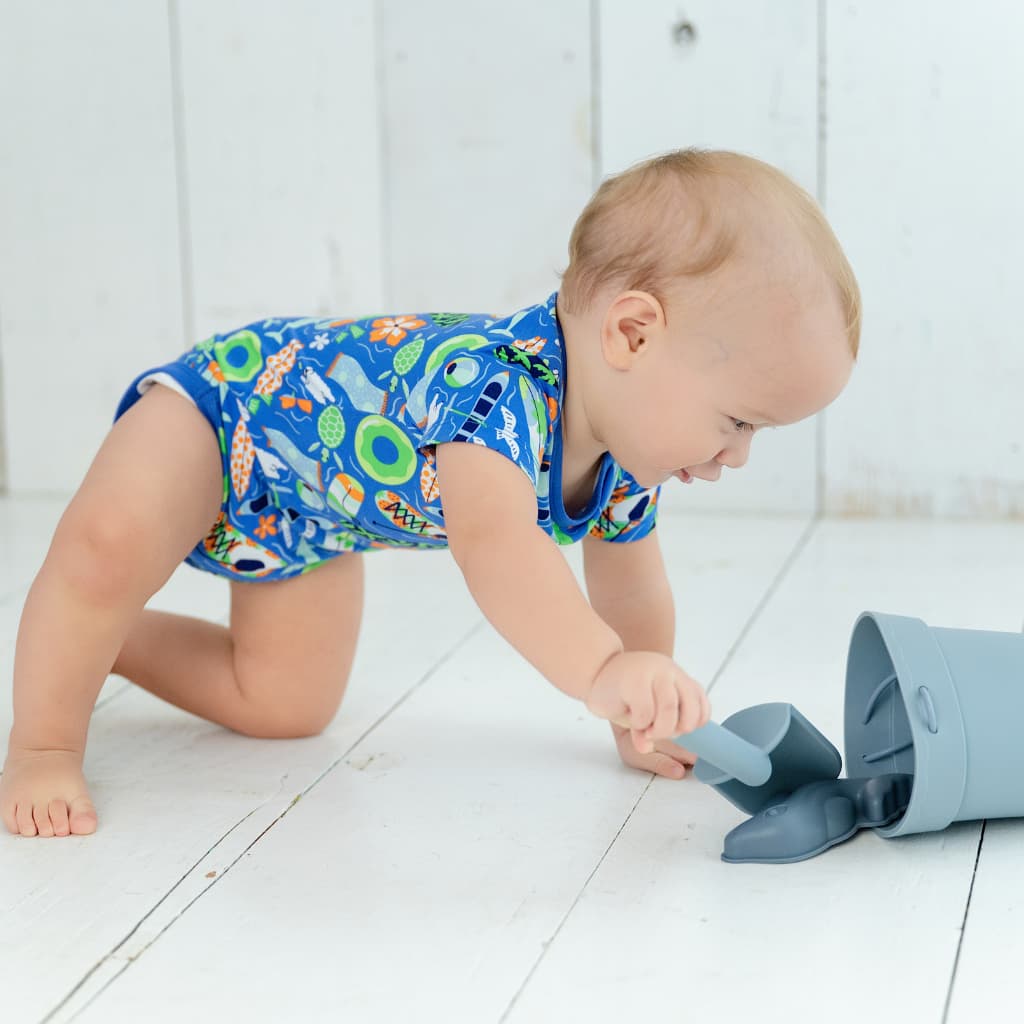Beach Day Bamboo Onesie