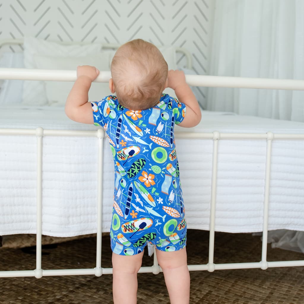 Beach Day Shortie Bamboo Romper