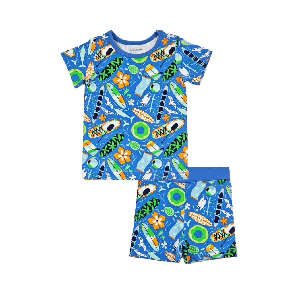 Beach Day Short Bamboo Pajamas