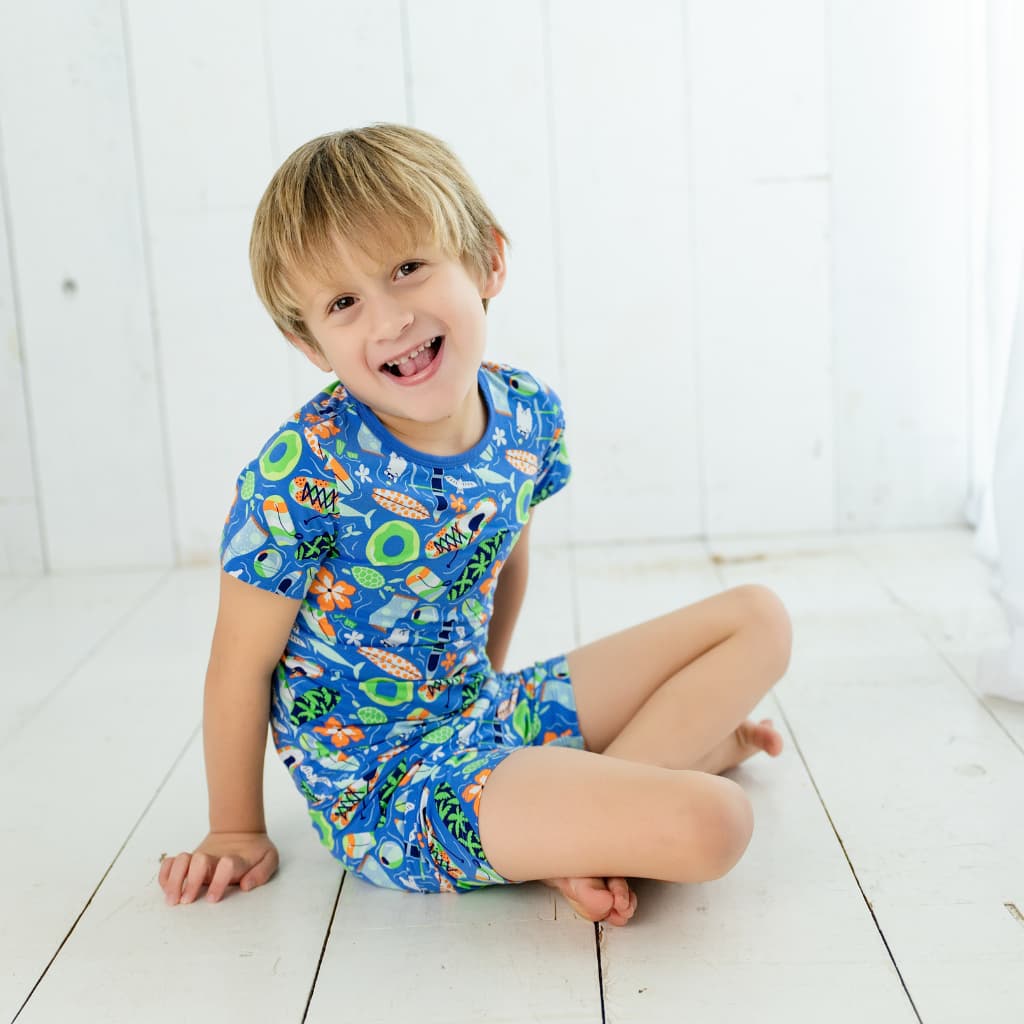 Beach Day Short Bamboo Pajamas