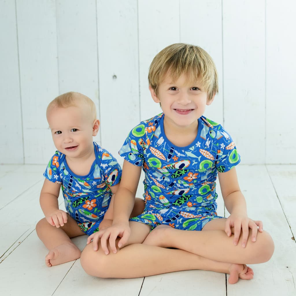 Beach Day Short Bamboo Pajamas