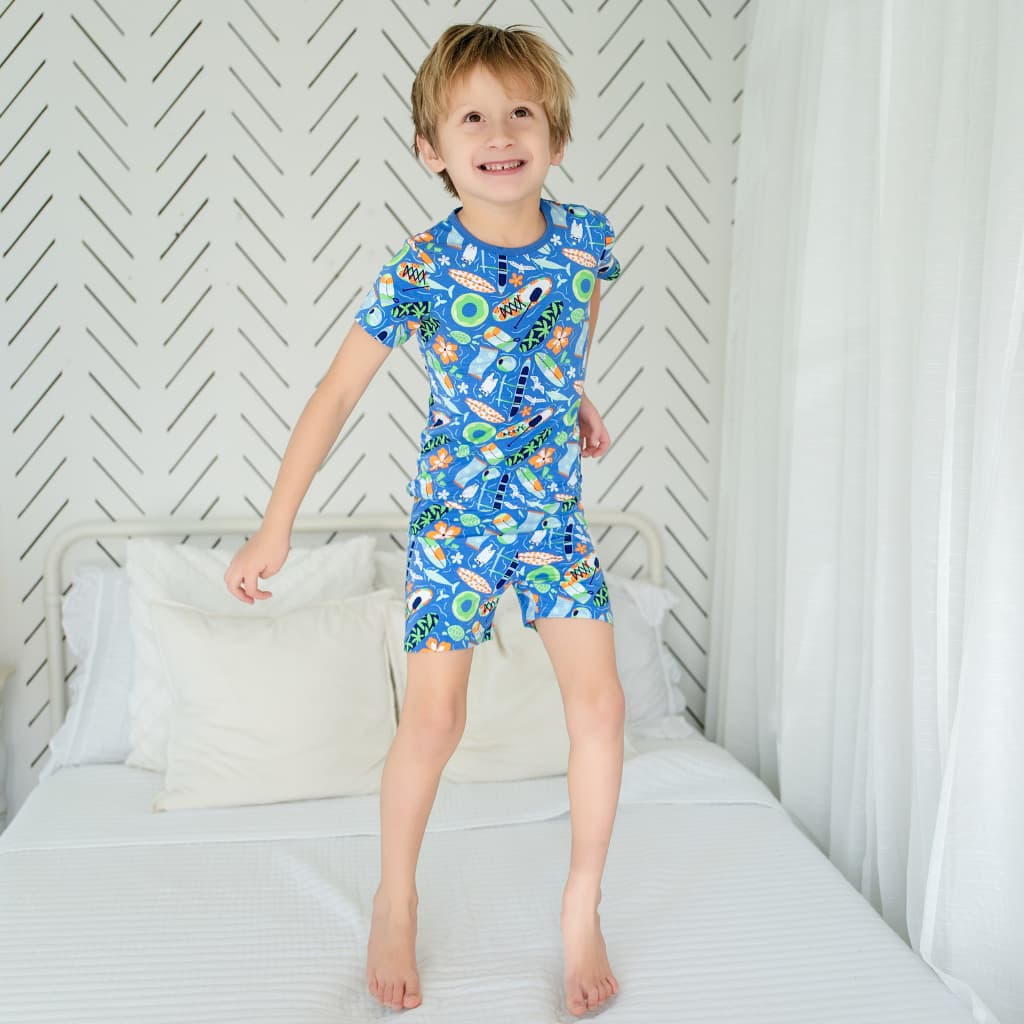 Beach Day Short Bamboo Pajamas