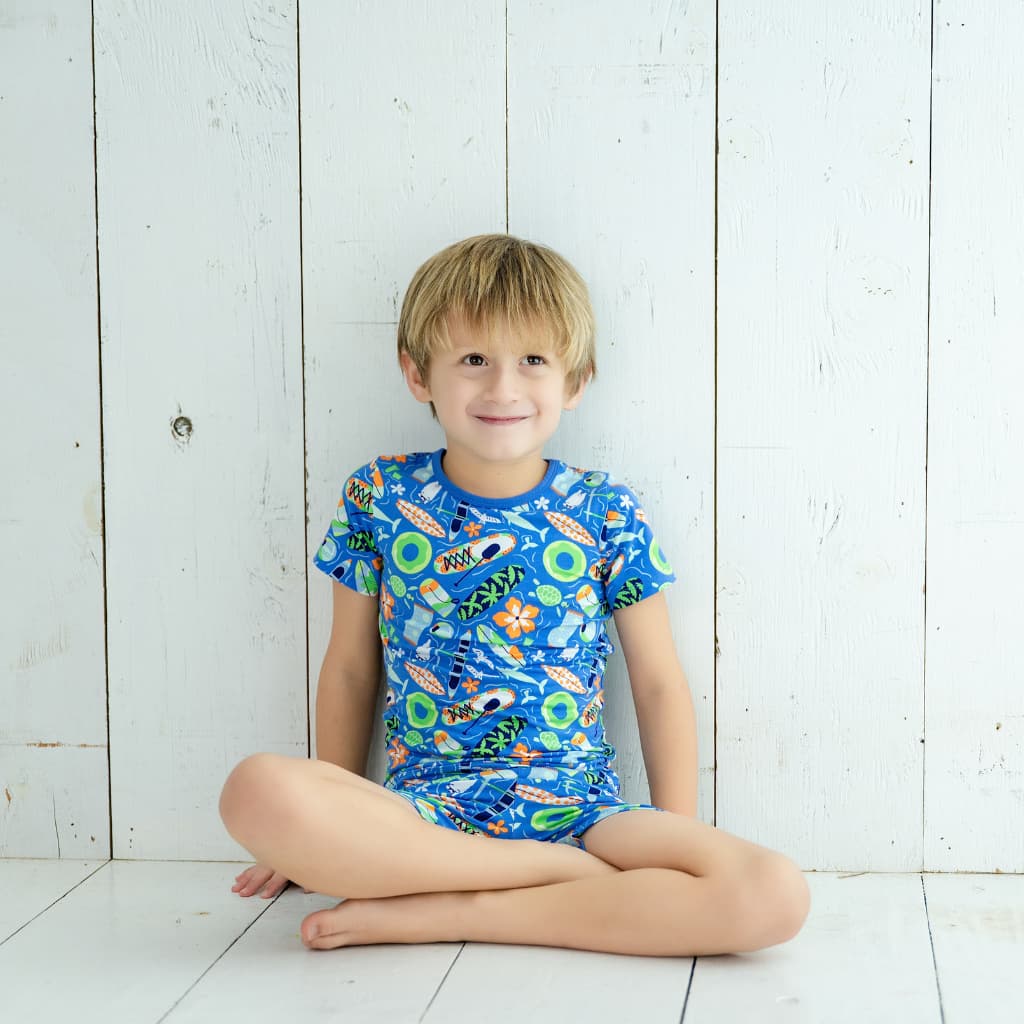 Beach Day Short Bamboo Pajamas