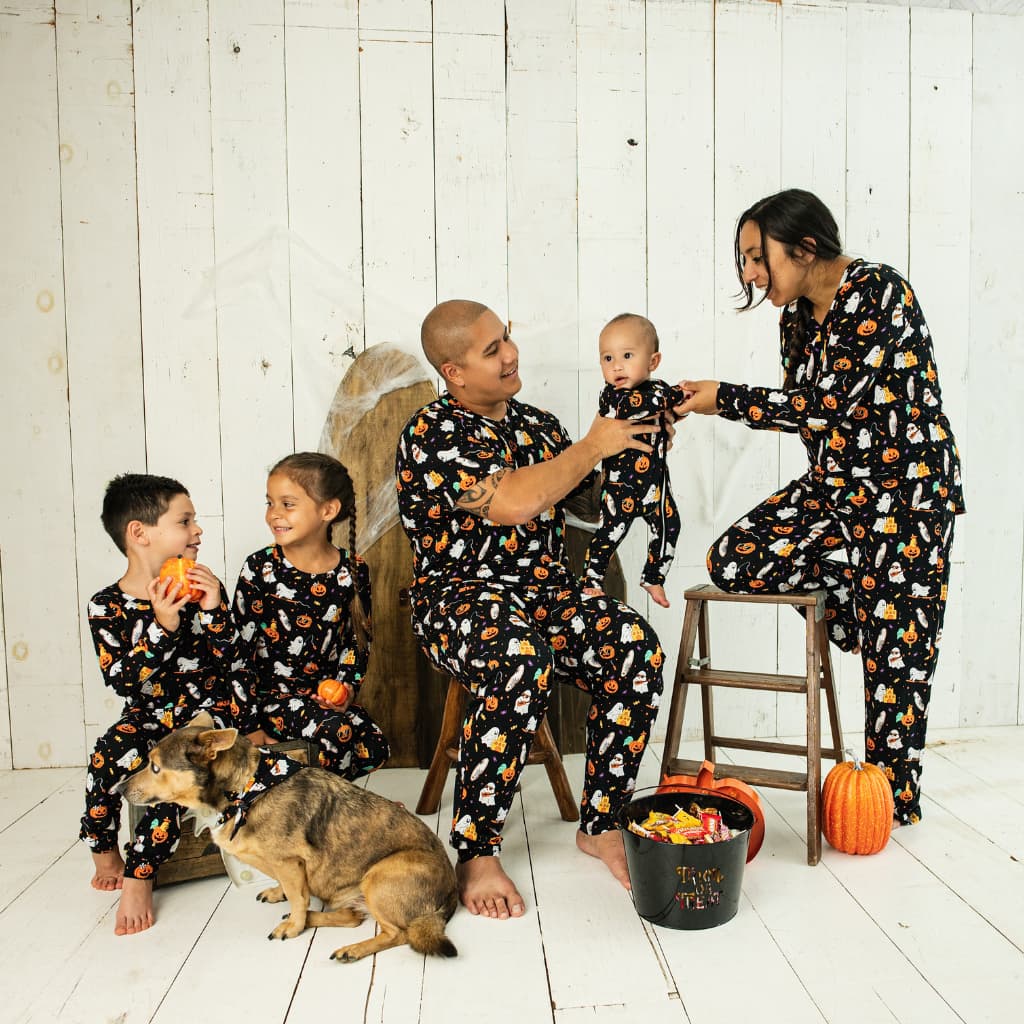 Beachside Boo Bash Long Bamboo Pajamas