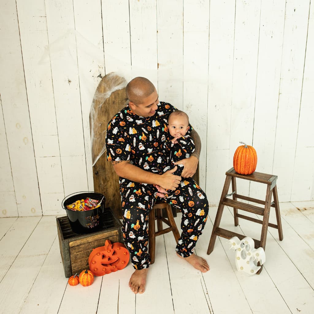 Beachside Boo Bash Men's Bamboo Pajamas