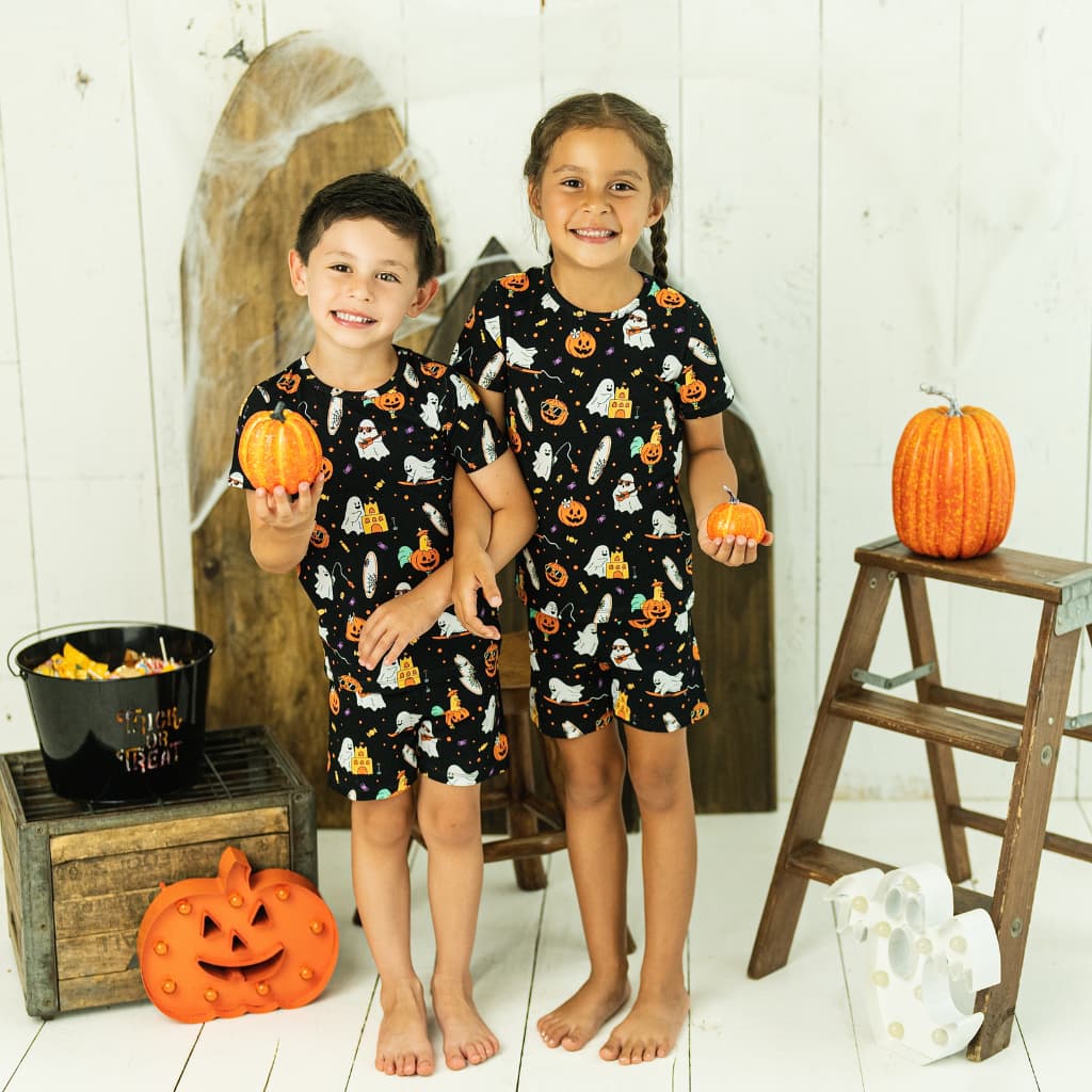Beachside Boo Bash Short Bamboo Pajamas