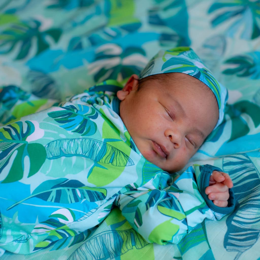 Backyard Oasis Bamboo Layette Gown
