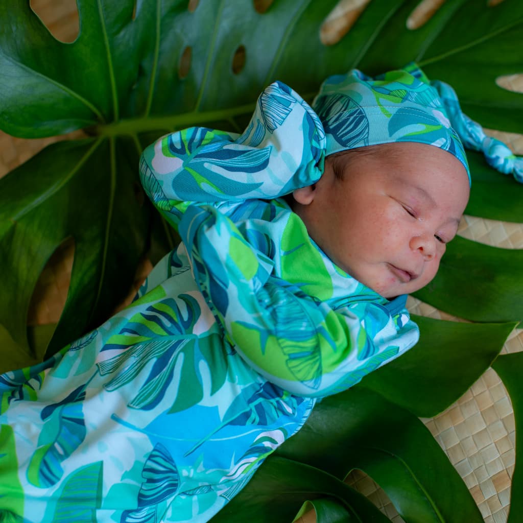 Backyard Oasis Bamboo Layette Gown