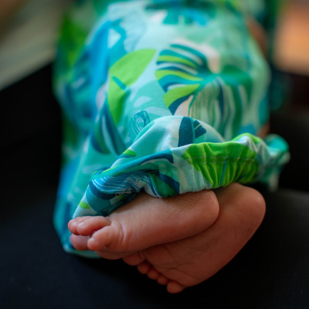 Backyard Oasis Bamboo Layette Gown