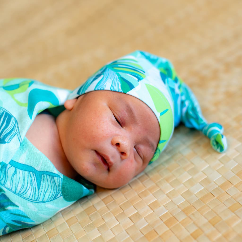 Backyard Oasis Knotted Bamboo Hat